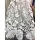 top quality David-1014 nigerian lace african cord lace french net lace fabric for wedding dress