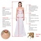 3/4 Sleeves Satin Wedding Dresses A Line Lace Appliques Bridal Wedding Gowns Pockets Vestido De Noiva Floor Length