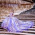 Purple Off Shoulder Beads Quinceanera Dresses Ball Gown Sweet 16 Year Princess Dresses For 15 Years vestidos de 15 años anos